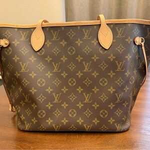 Louis Vuitton Brown Monogram Canvas Tote